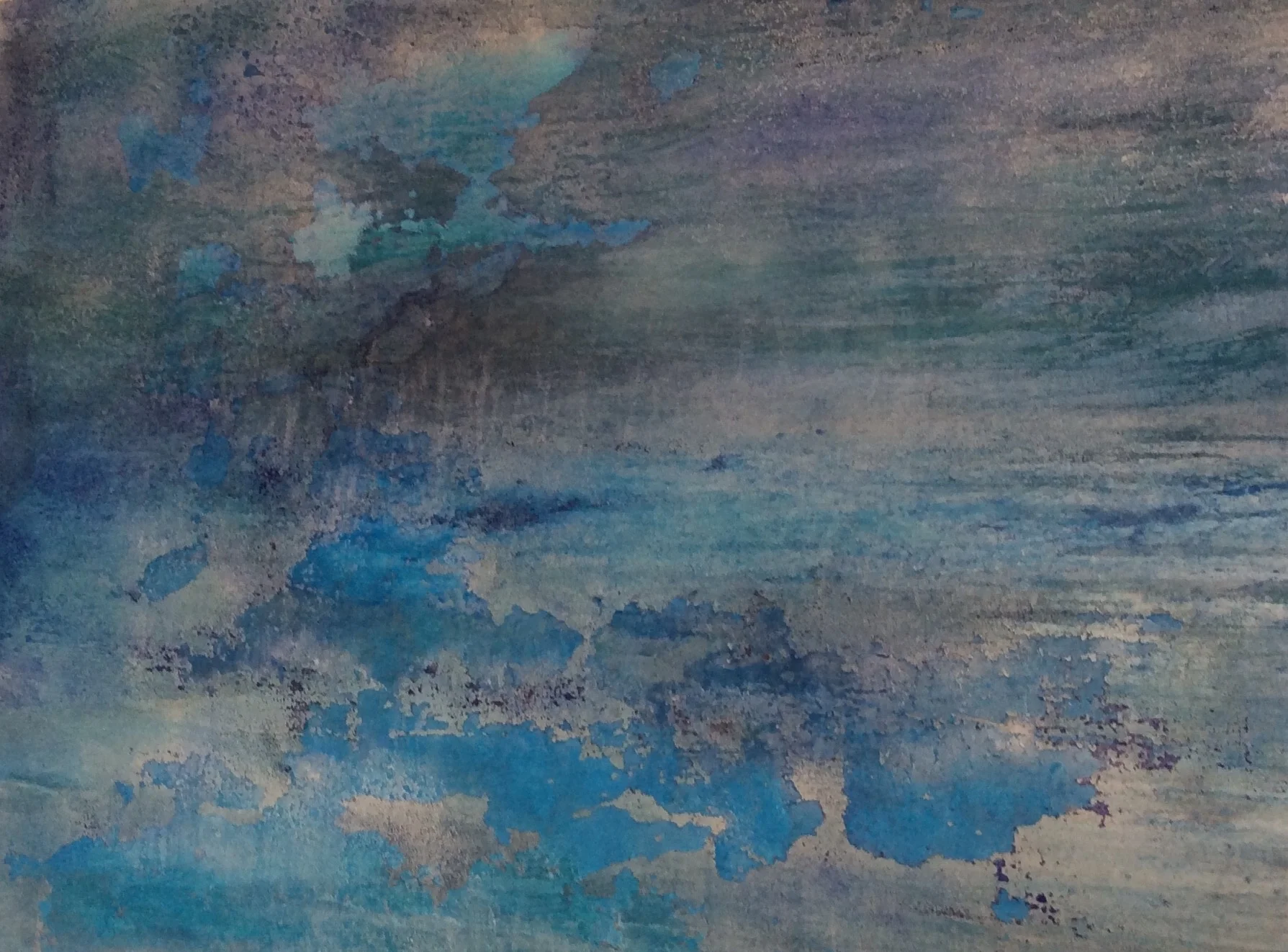 LARGE SQUARE ORIGINAL PAINTING