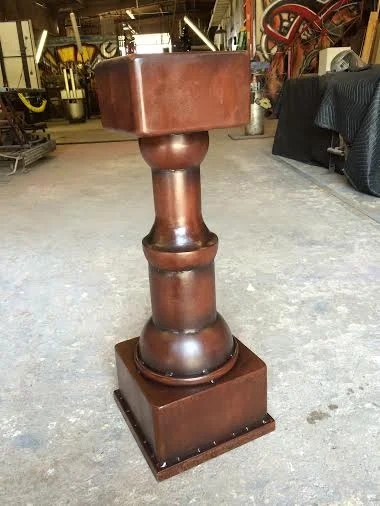 COMPLETED TABLE LEG FROM RENDERING REFERENCE