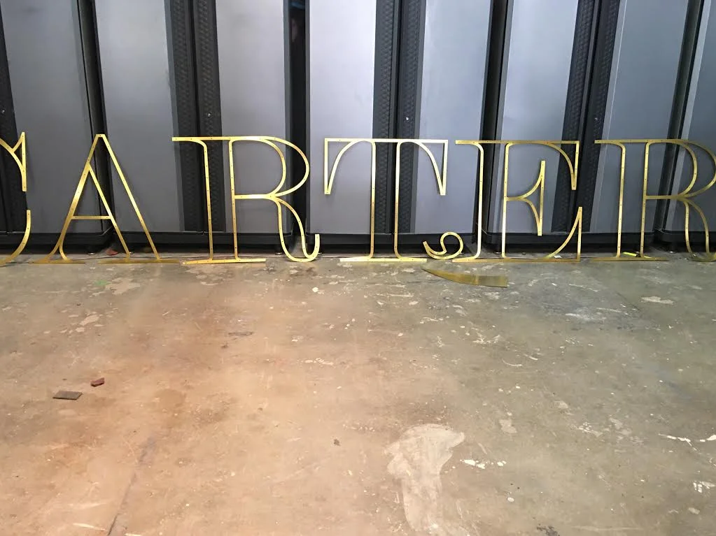 CARTERS FURNITURE CUSTOM EXTERIOR SIGN