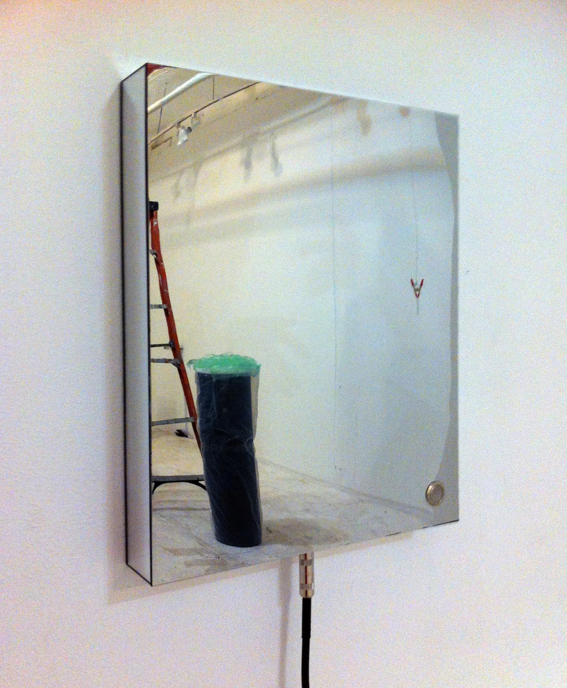 The Magician, 11.5x14.25", Plexiglass, LEDs, Duratrans, 2015.