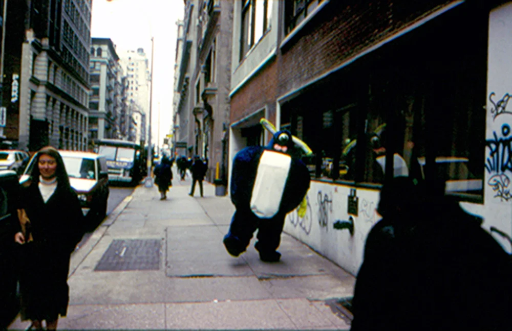 Inforganism on the street.