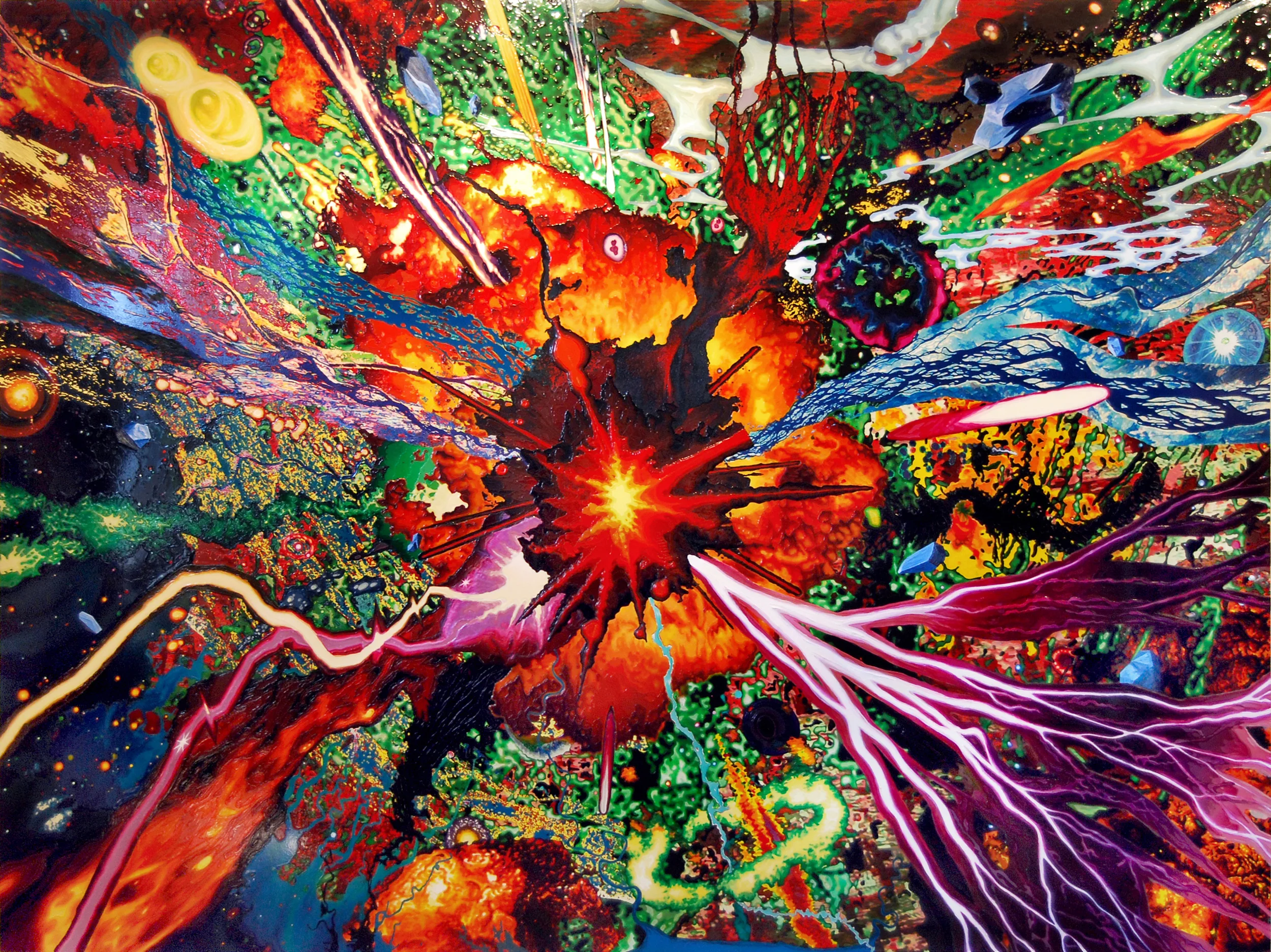 The Great American, 108x144”, Oil on Canvas, 2007
