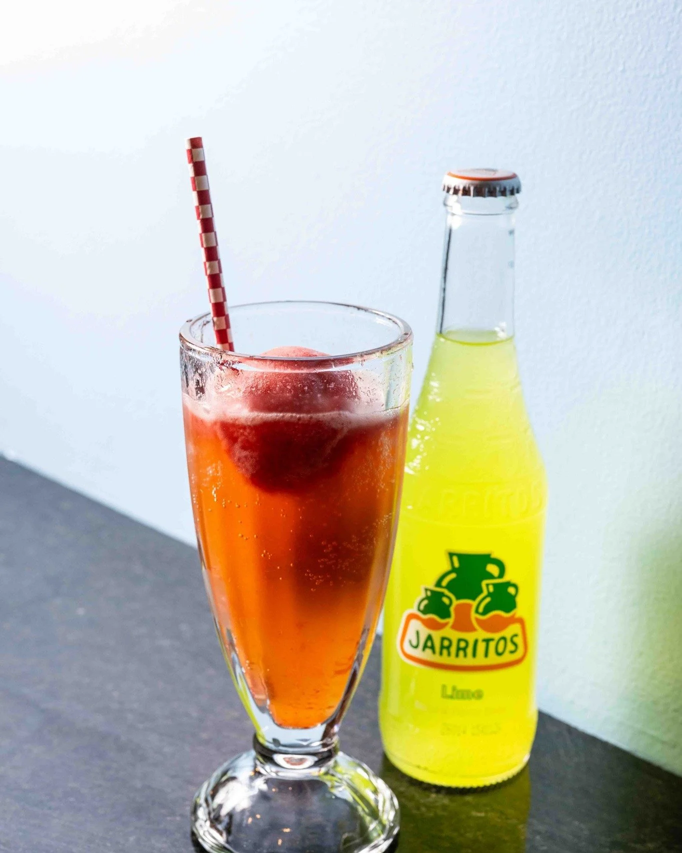 A scoop, a soda, and the perfect way to cool off this summer 🍓🥤✨

@butterandcreamatl  is serving up the Jarritos Sorbet Float for Summer Sippin&rsquo; &mdash; a sweet and tart scoop of strawberry sorbet floating in your choice of Jarritos Lime, Ora