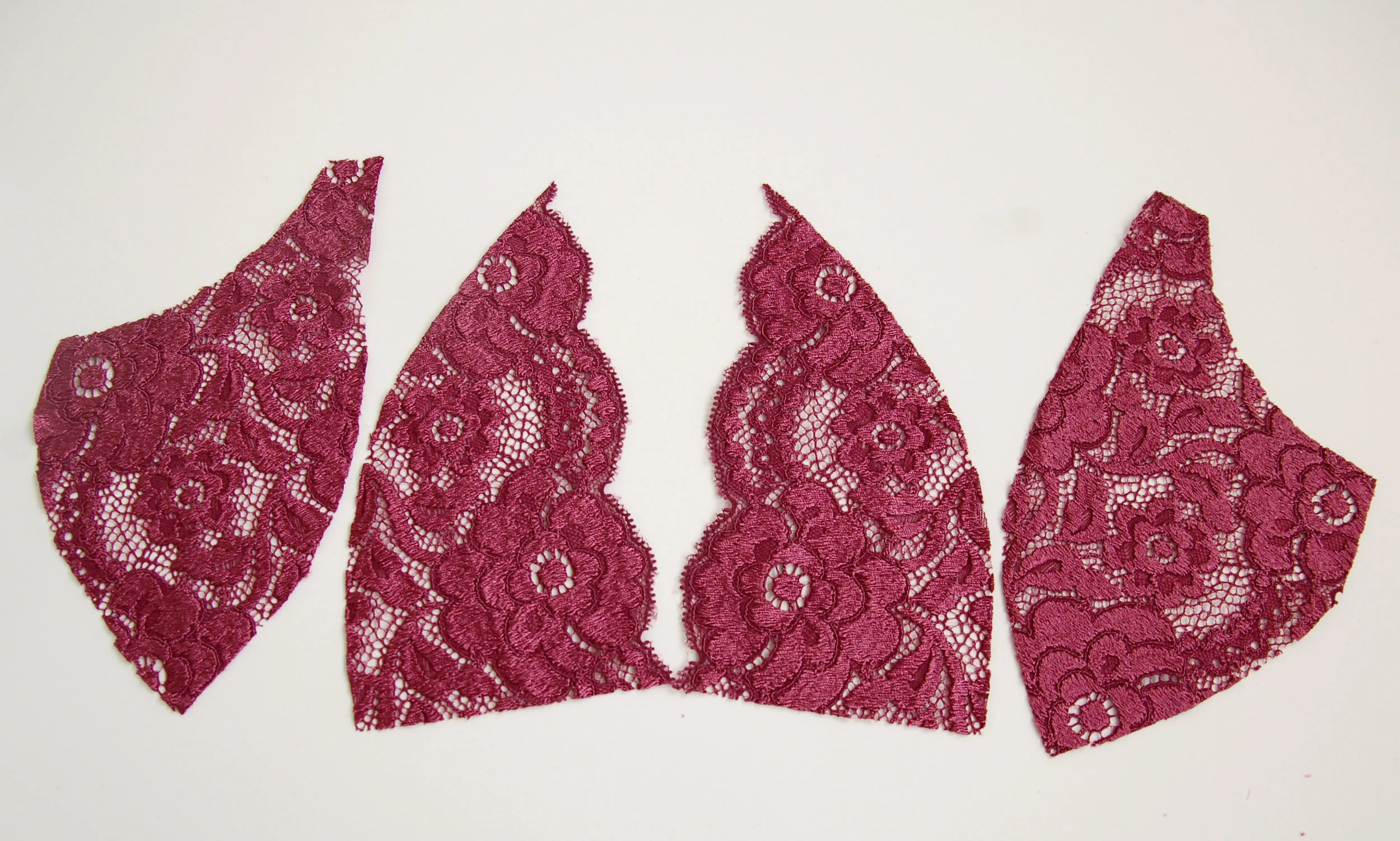 Tutorial cómo cortar encaje // Tutorial how to cut lace — Studio Costura