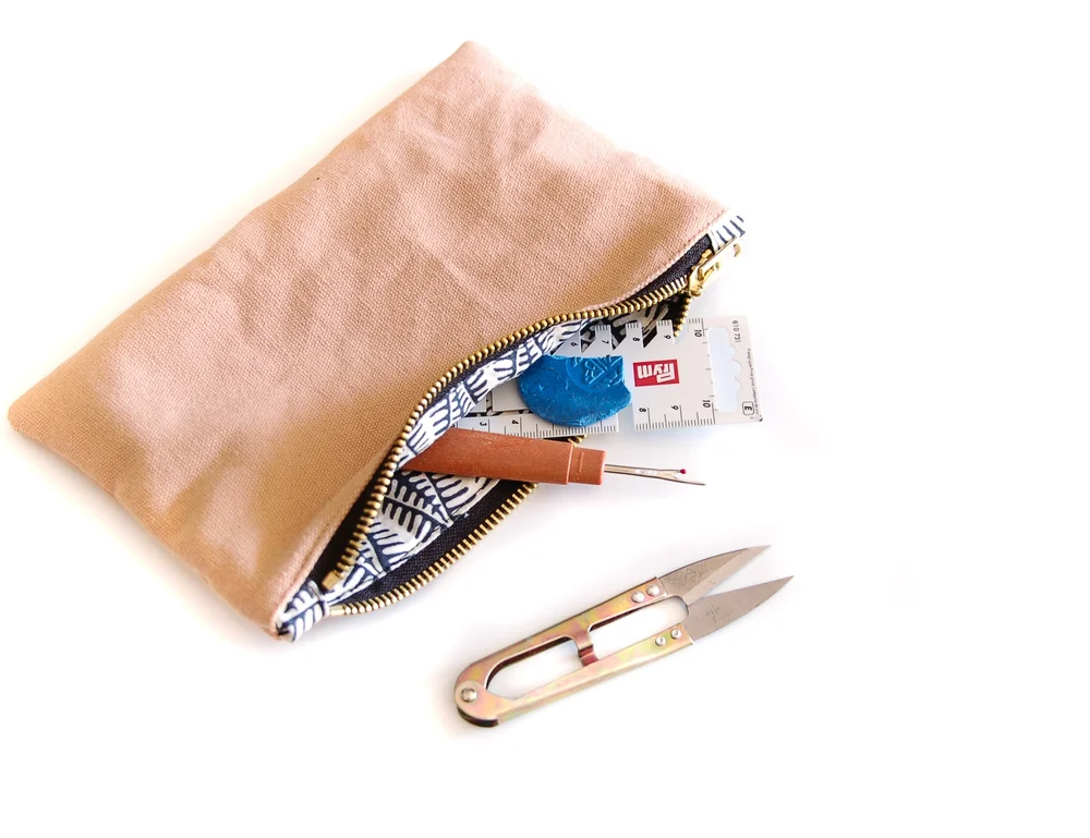 con cremallera - patrón gratis / Zipper Pouch - free pattern — Studio Costura