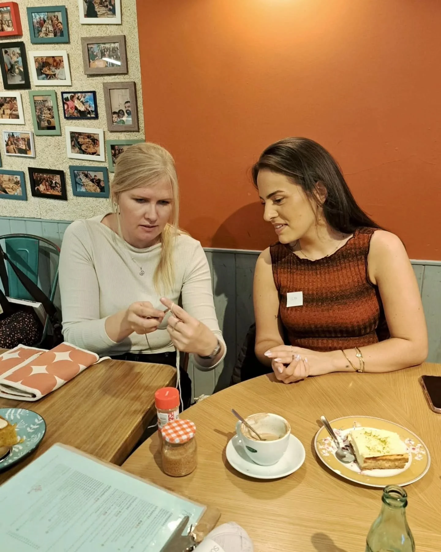 Craft club meeting with my students this past Saturday ☕
I taught myself how to knit sweaters using online tutorials back in 2018, and I’ve had something on my needles ever since.
I’ve also been recommending knitting to anyone who’