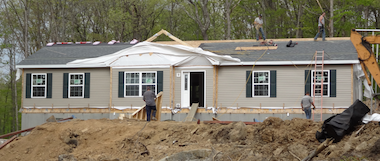 A view of the final result before we departed for our current home on May 20th.