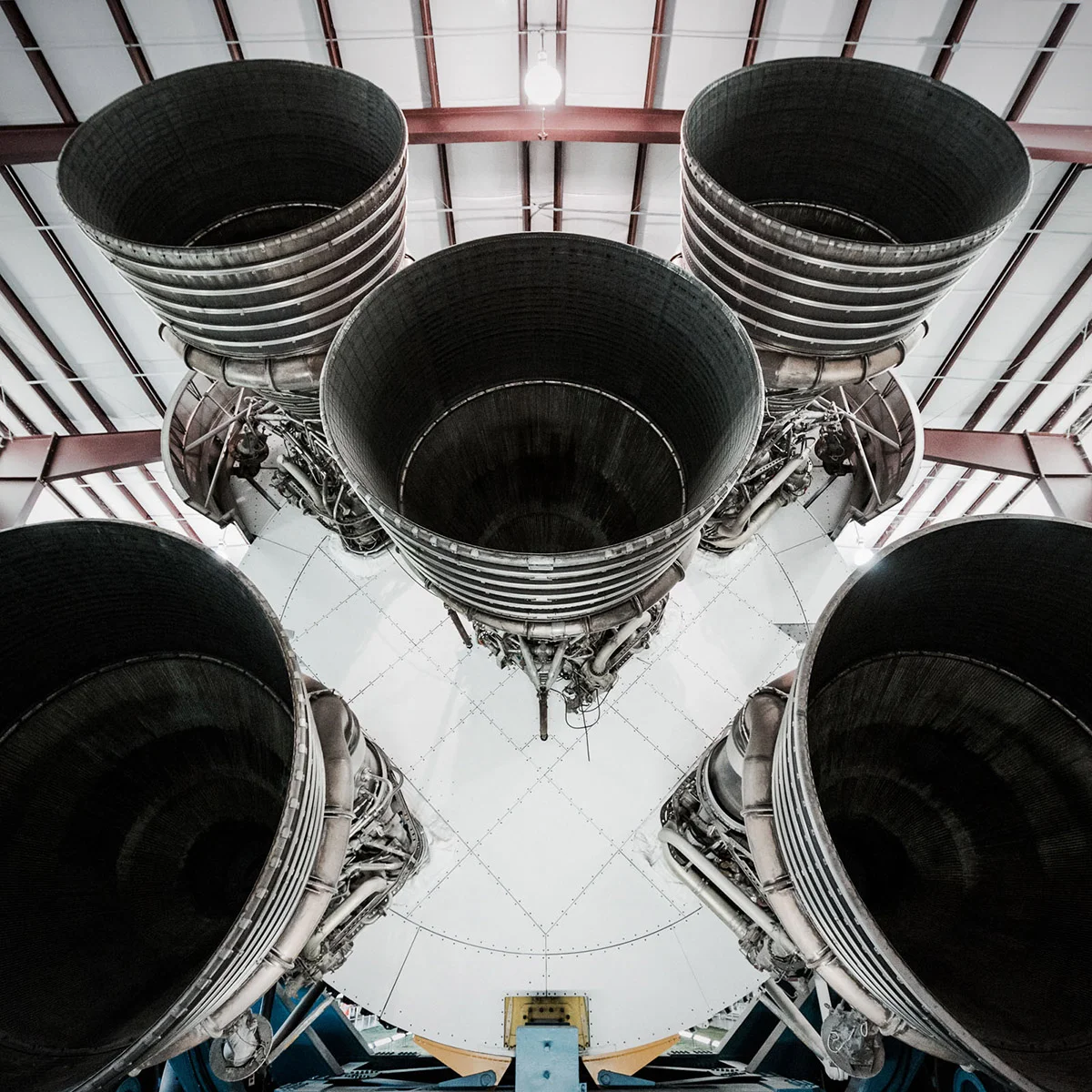 Rocket Engines at NASA Space Center by Jordan Reeder