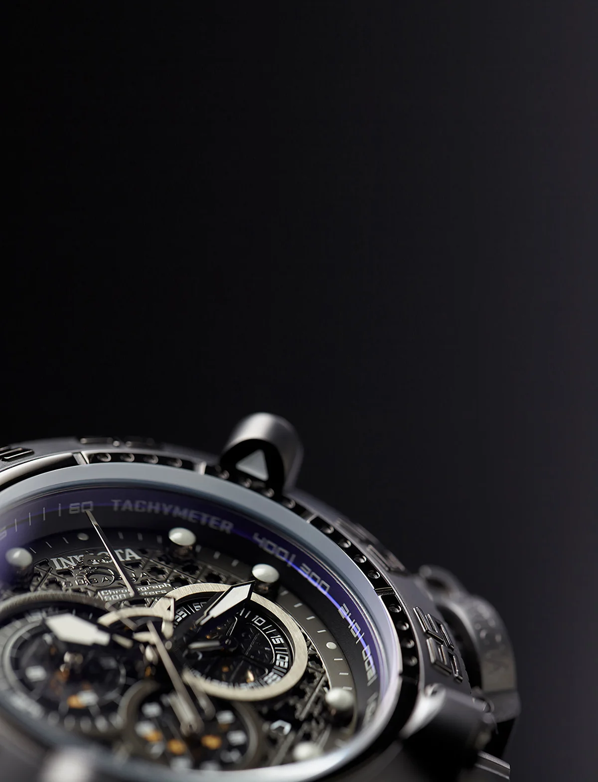 invicta watch detail close up from san jose top photo studio