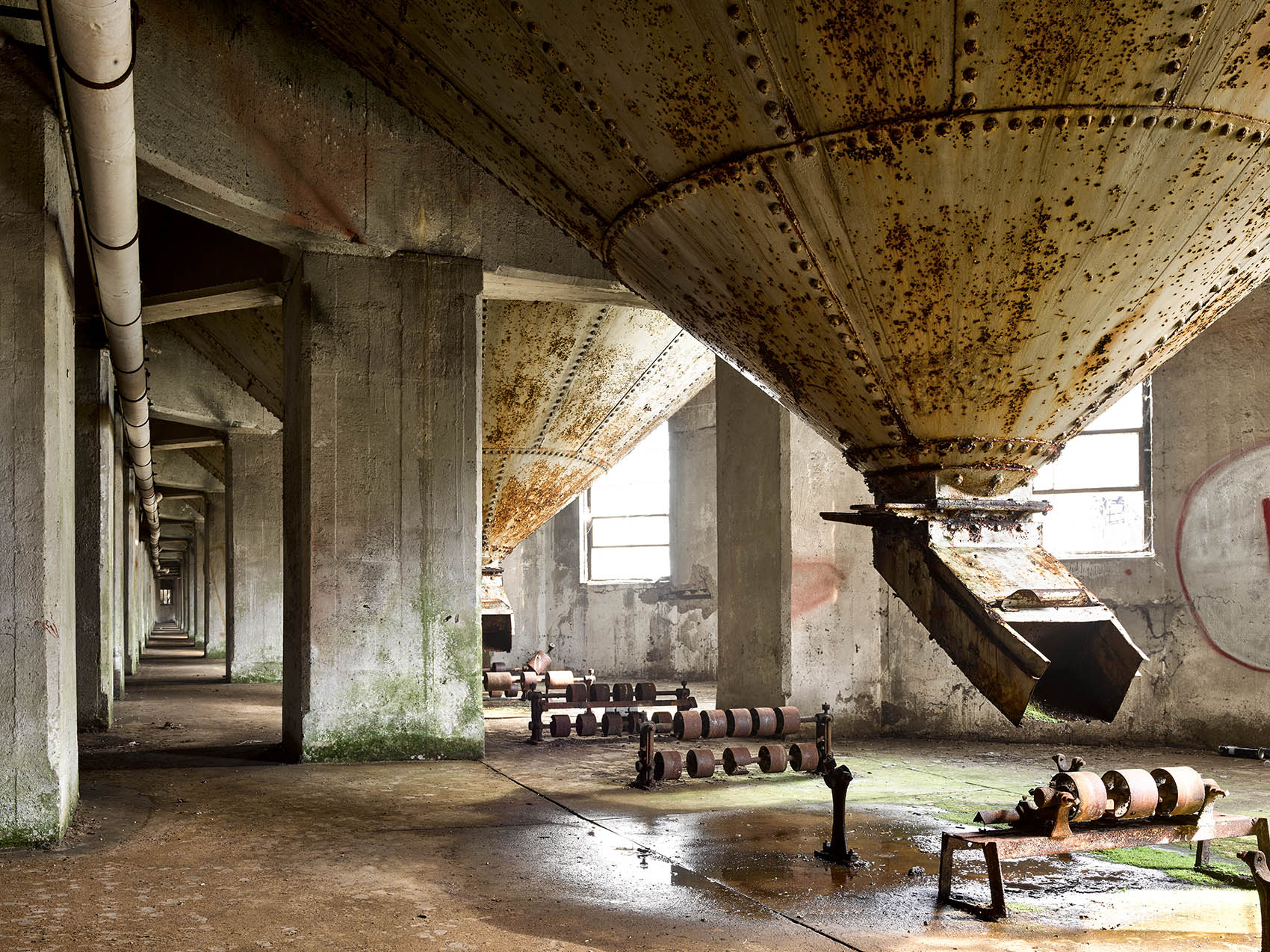 silo city abandoned industrial architectural American Mill buffalo ny