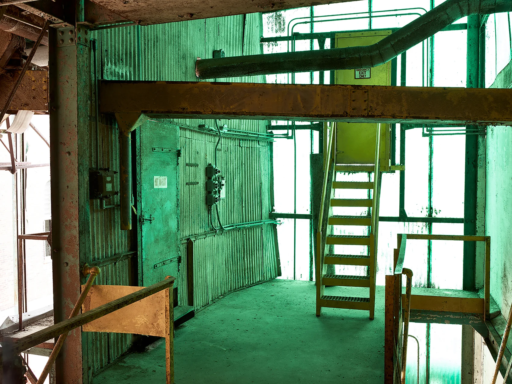 silo city Perot Malting Elevator interior buffalo ny