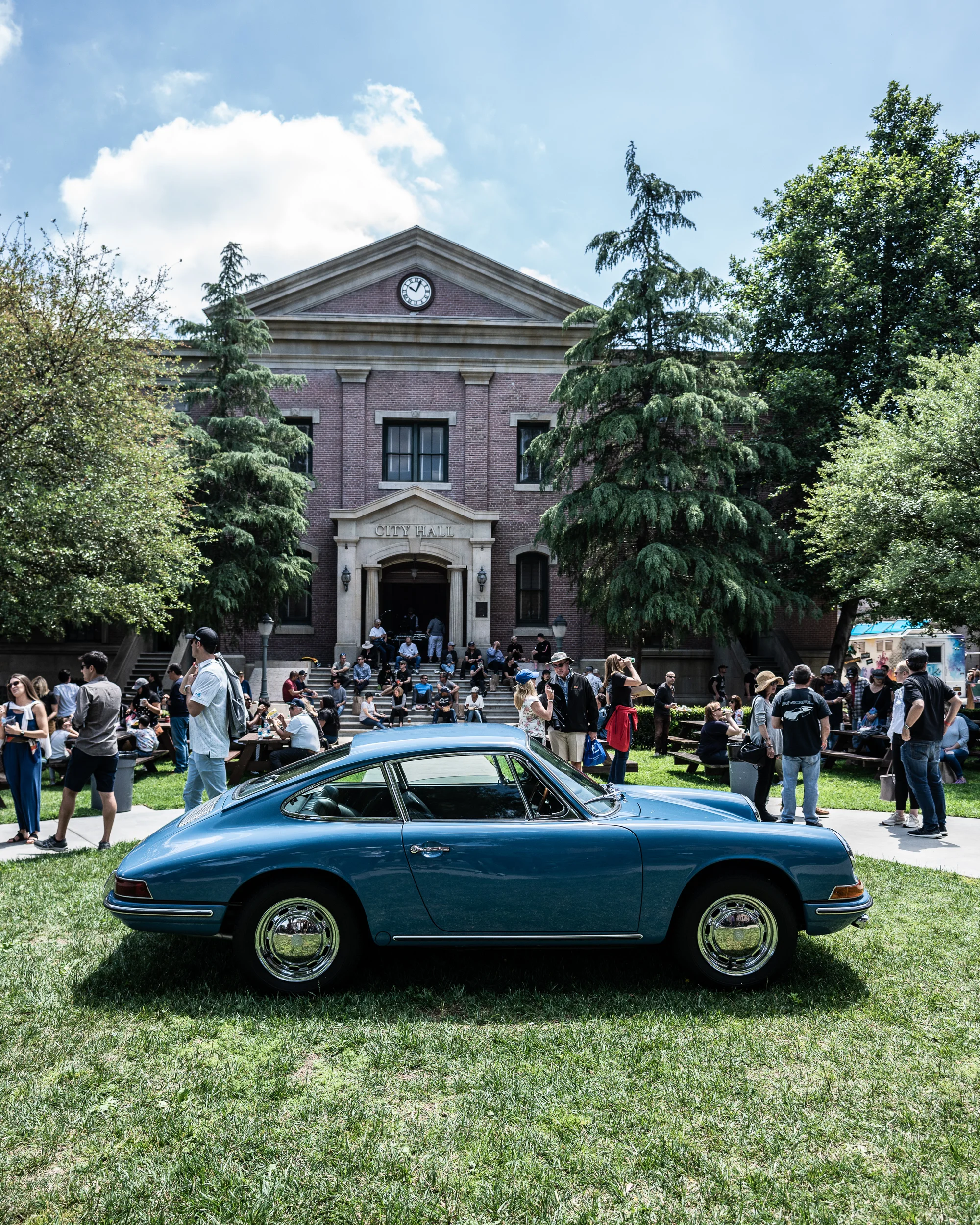 1.21 Gigawatts! 1965 Porsche 911 at Courthouse Square, Universal Studios Backlot