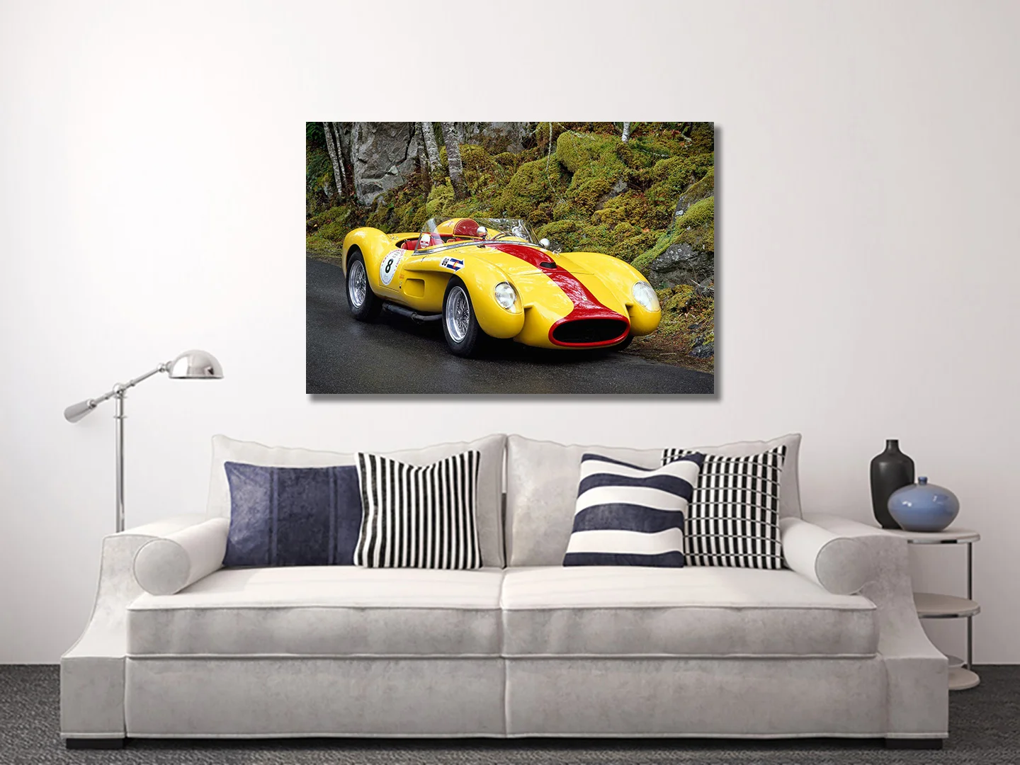 Ferrari 250 Pontoon canvas print