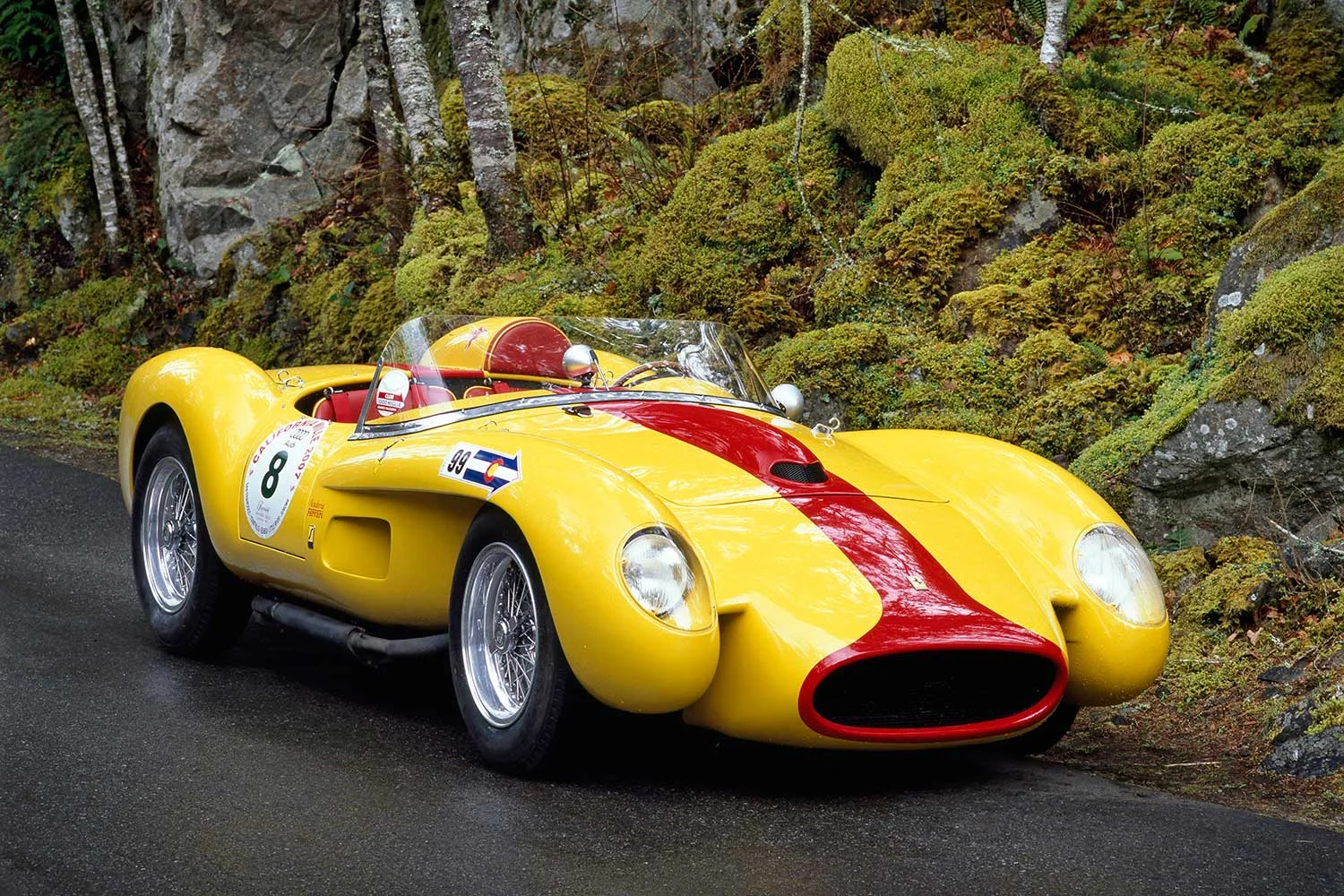 Ferrari 250 Pontoon canvas print