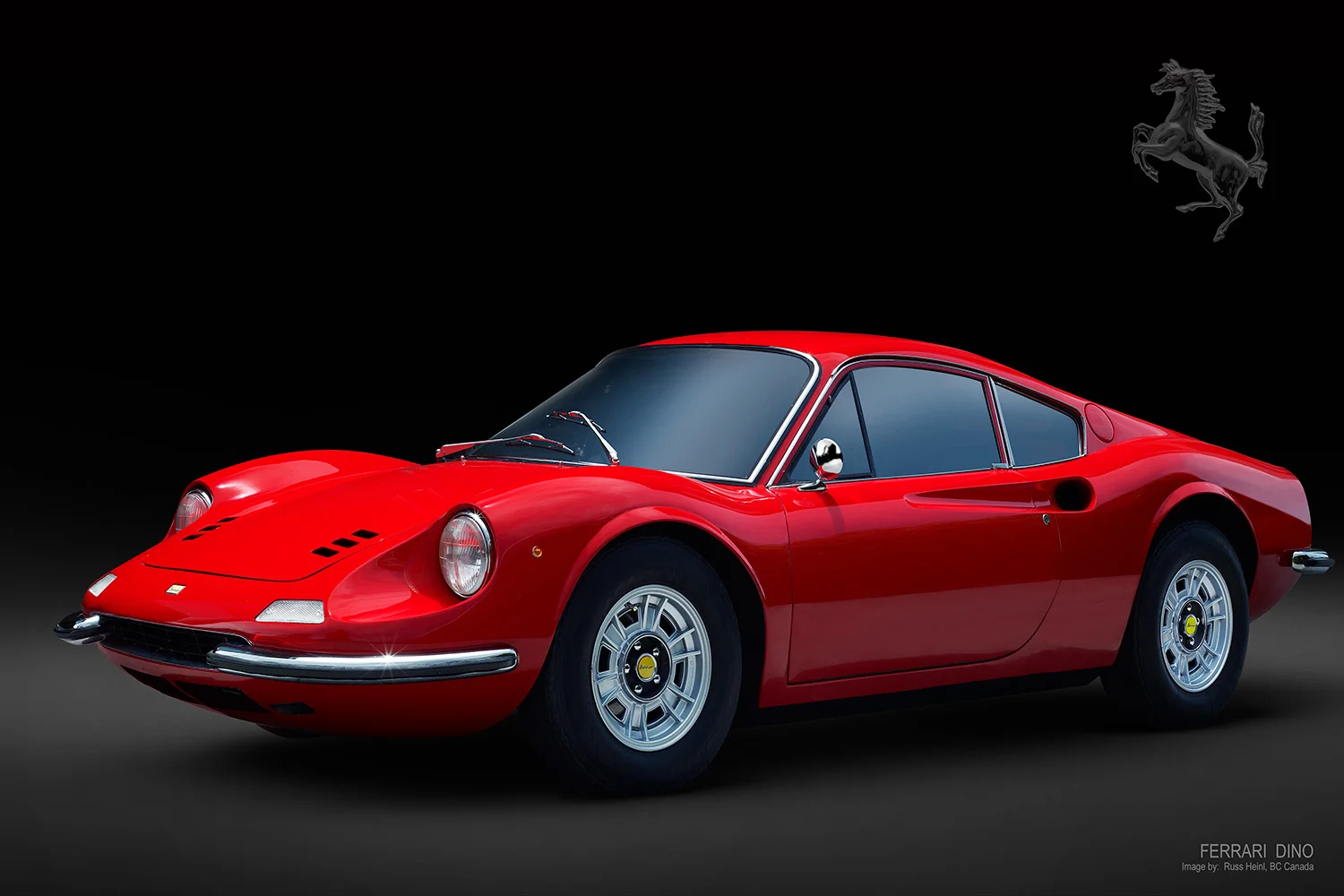 Ferrari Dino canvas print