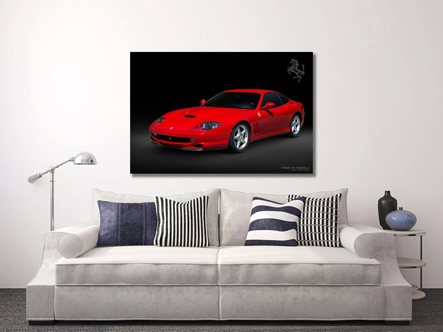 Ferrari 550 Maranello canvas print