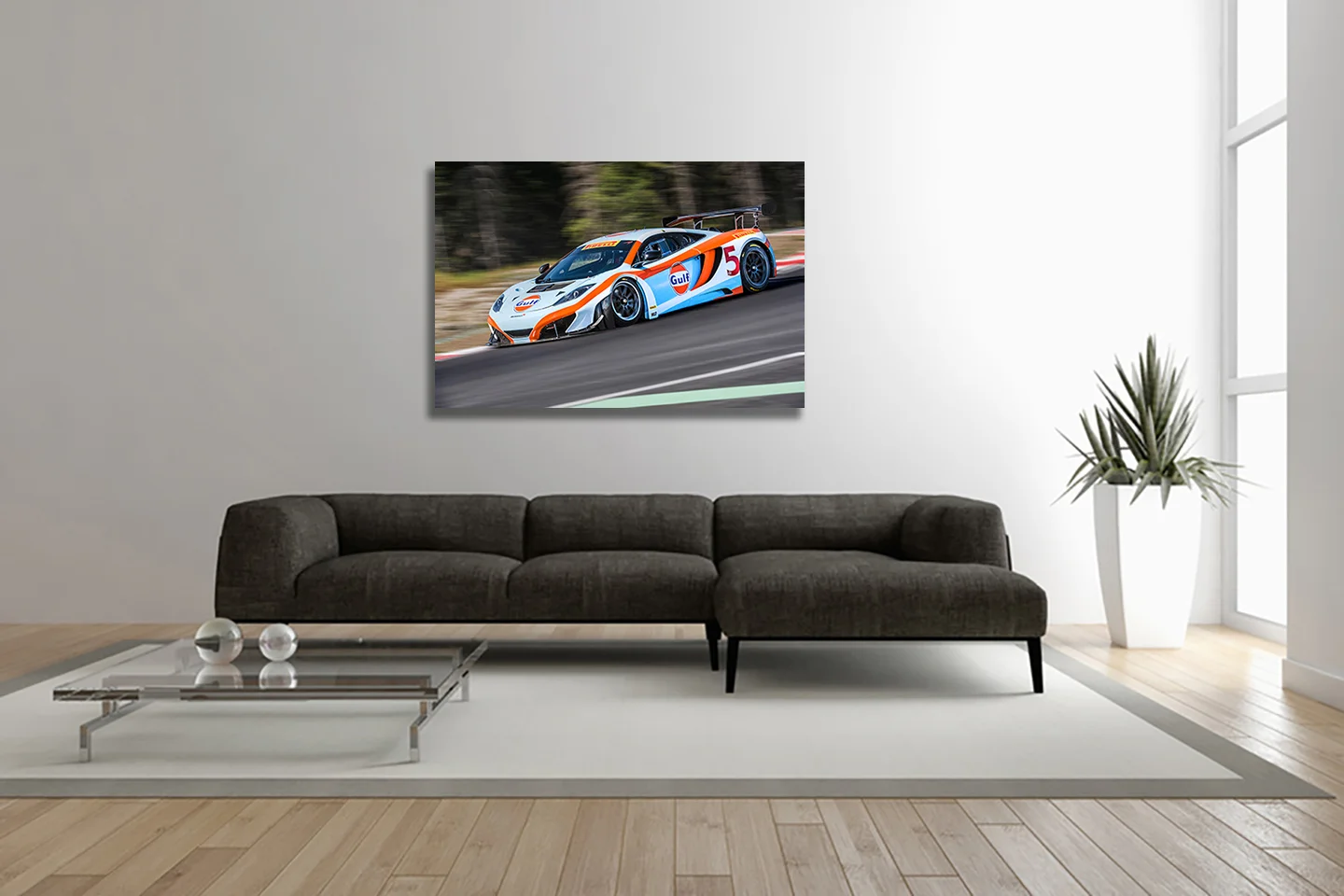 McLaren canvas print