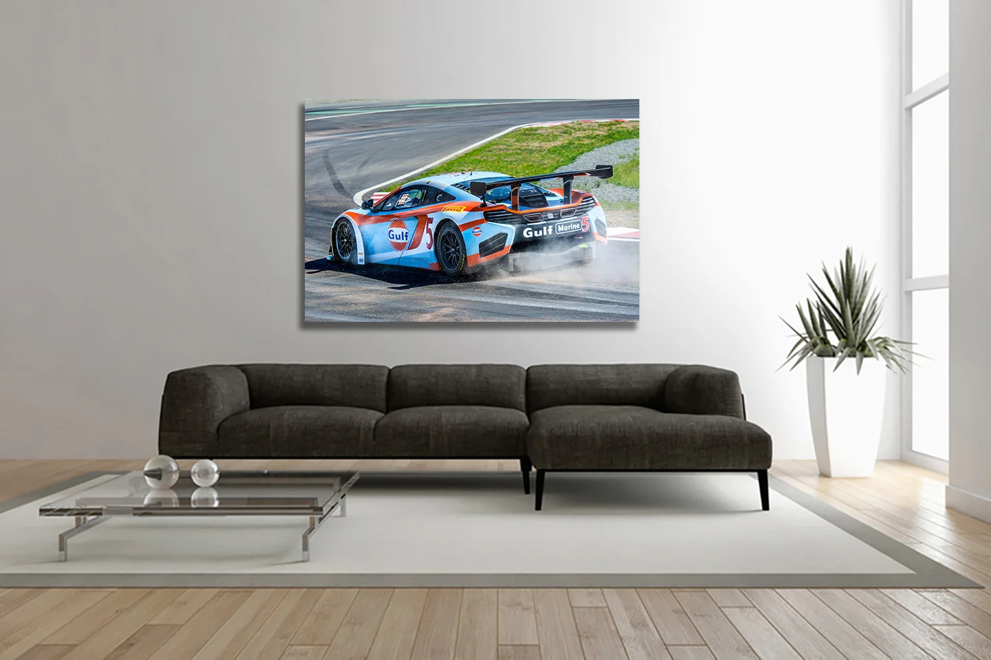 McLaren canvas print