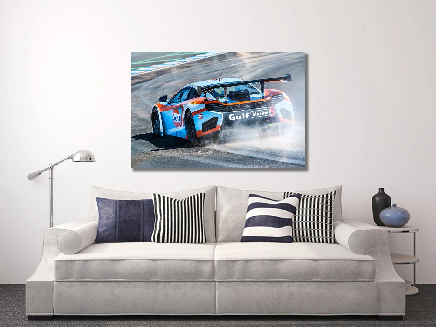 McLaren canvas print
