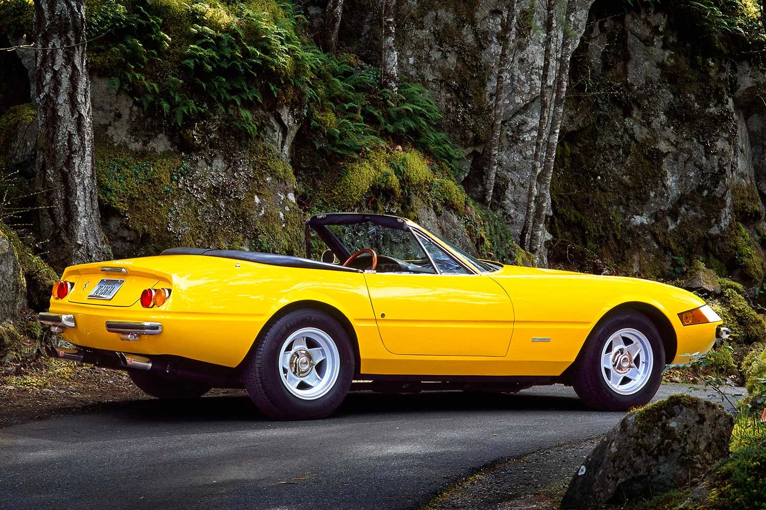 Ferrari 365 Daytona Spider canvas print