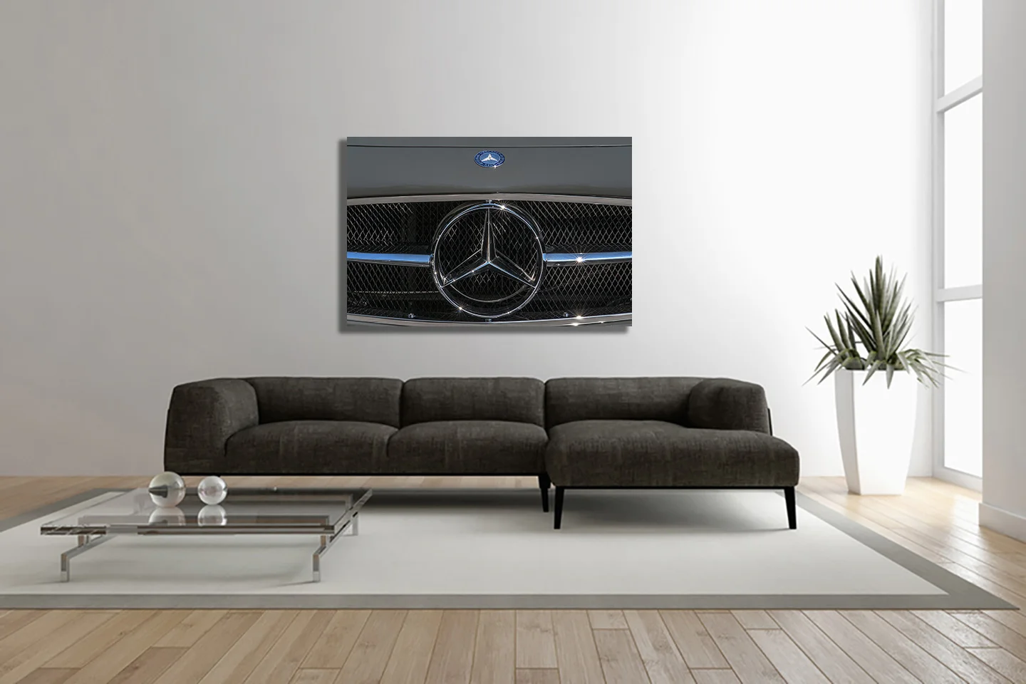 Mercedes Benz 300 SL Gullwing canvas print