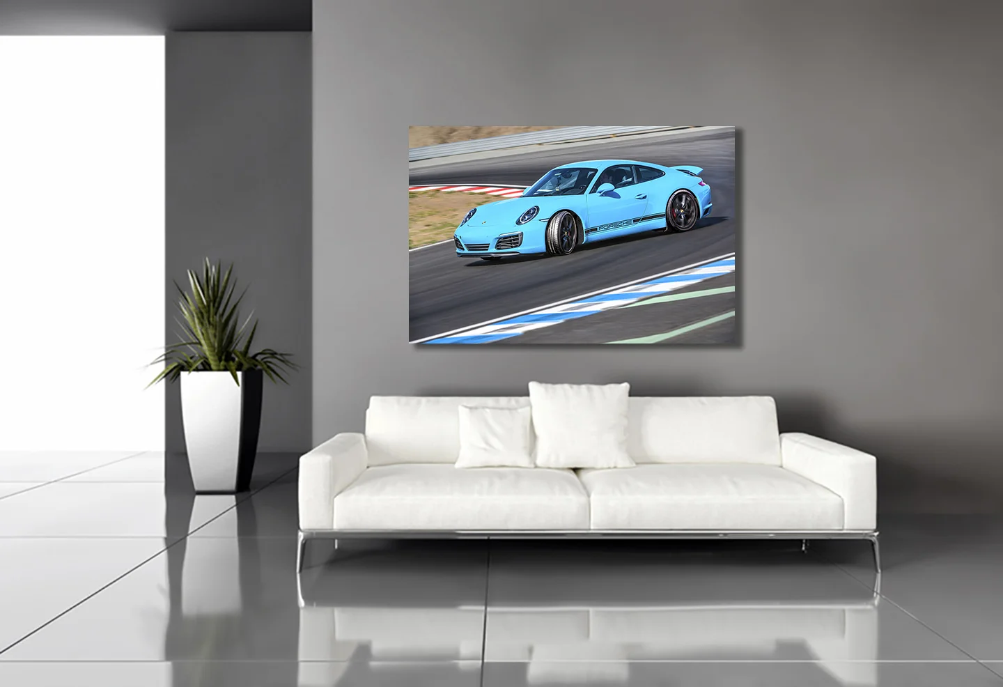Porsche 911 Carrera S canvas print