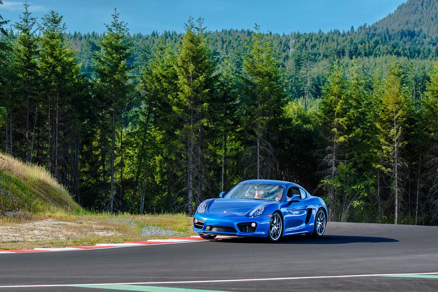 Porsche Cayman S canvas print
