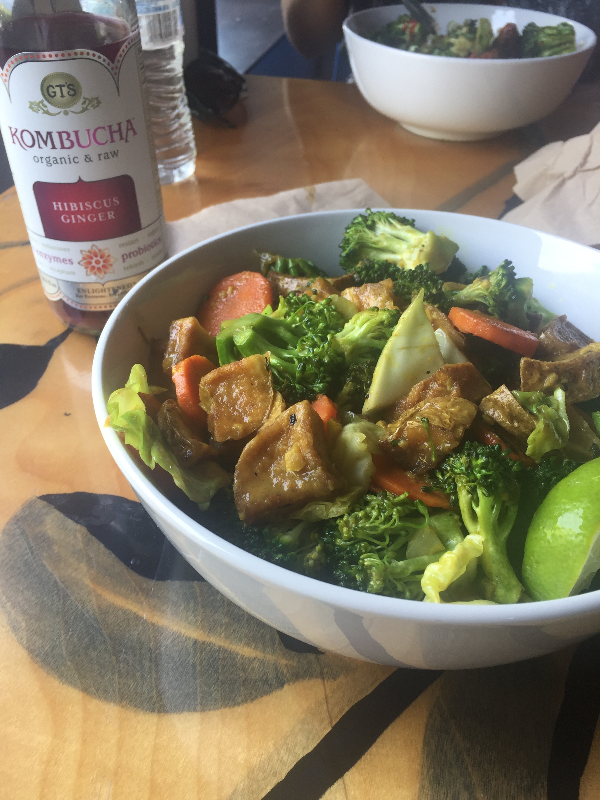 Karma Curry bowl at Green New American