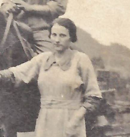 Betty's grandmother, a "real mountain woman."