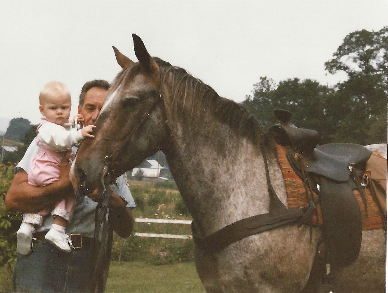 Betty's father with her daughter (1989)
