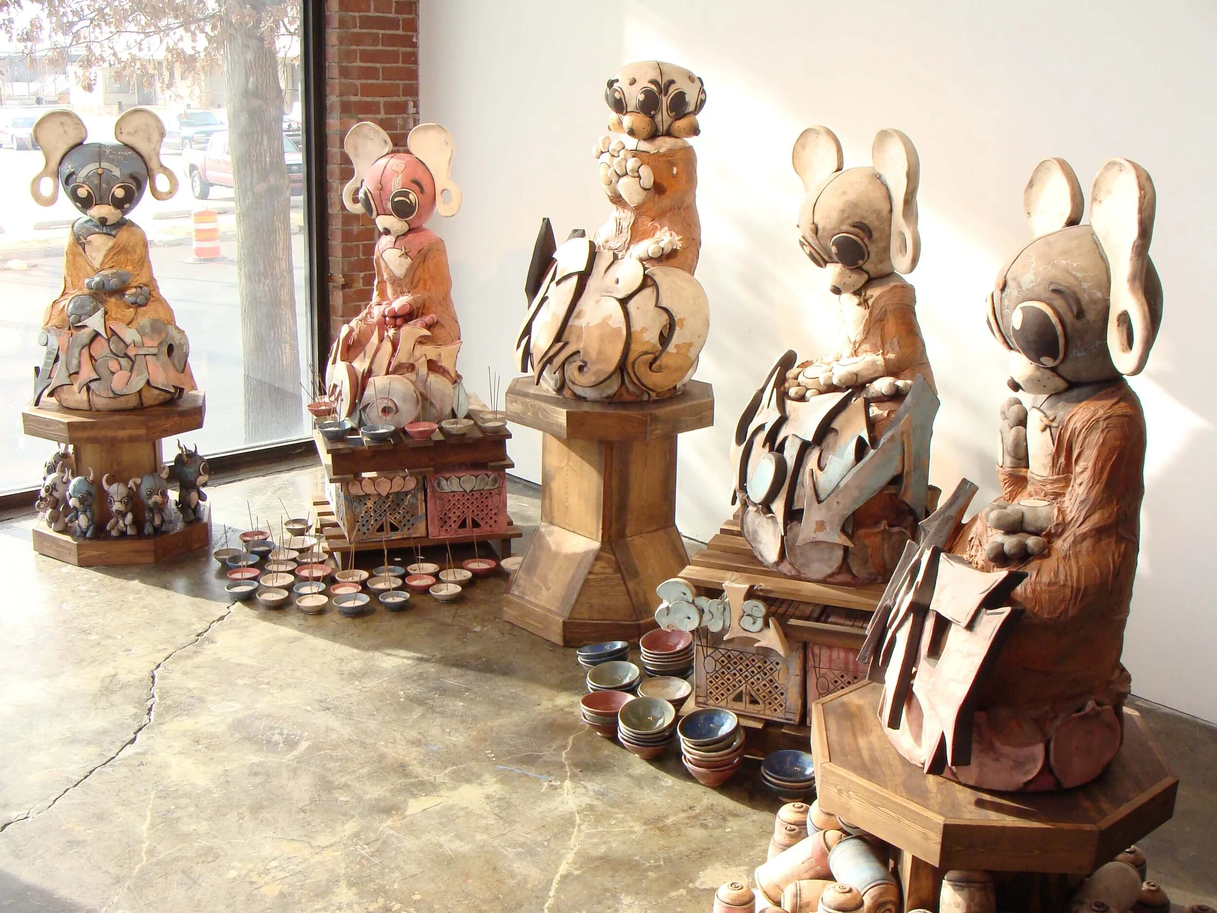 5 Dhyani Buddha Buddies Heidi Schultz  2016.JPG