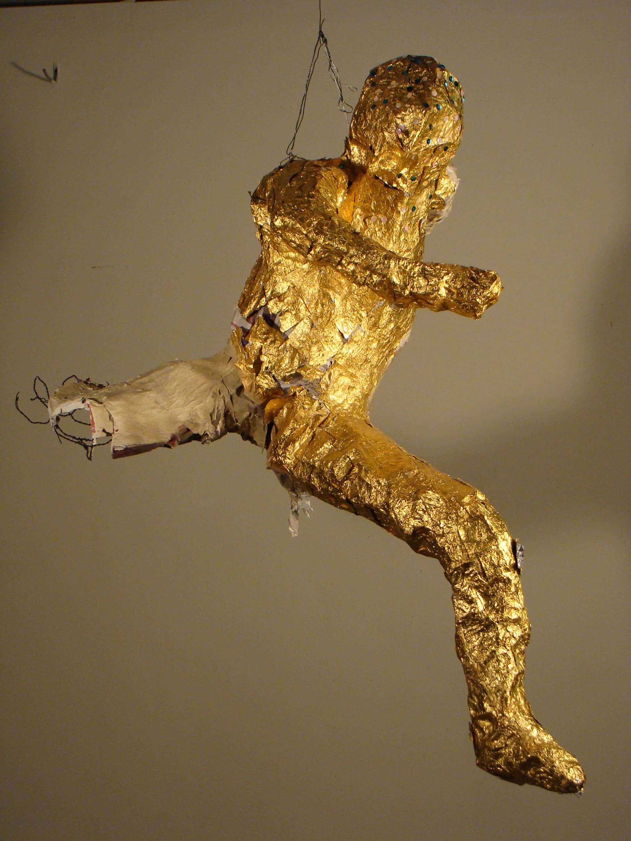 Golden Hurdler by Renee Hugg