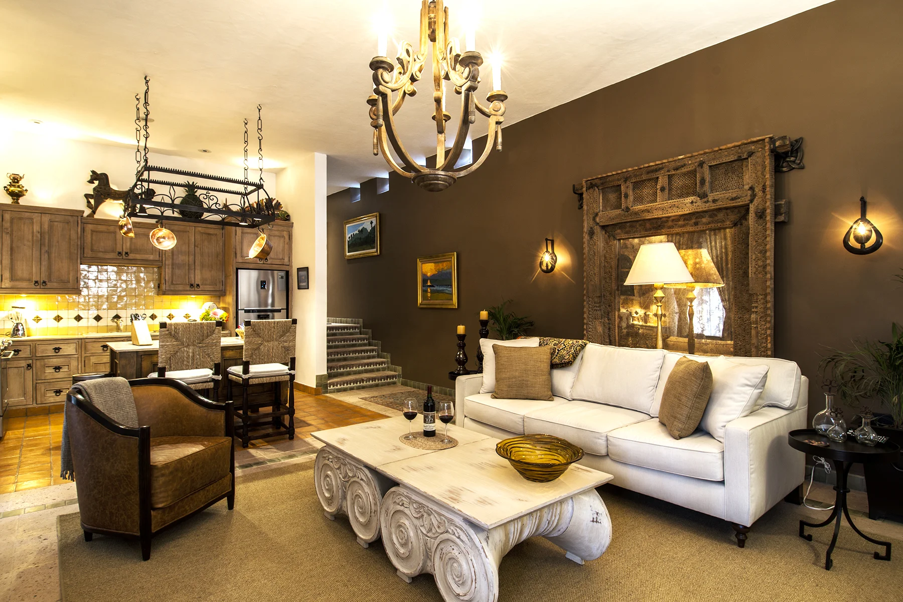 the country suite living room