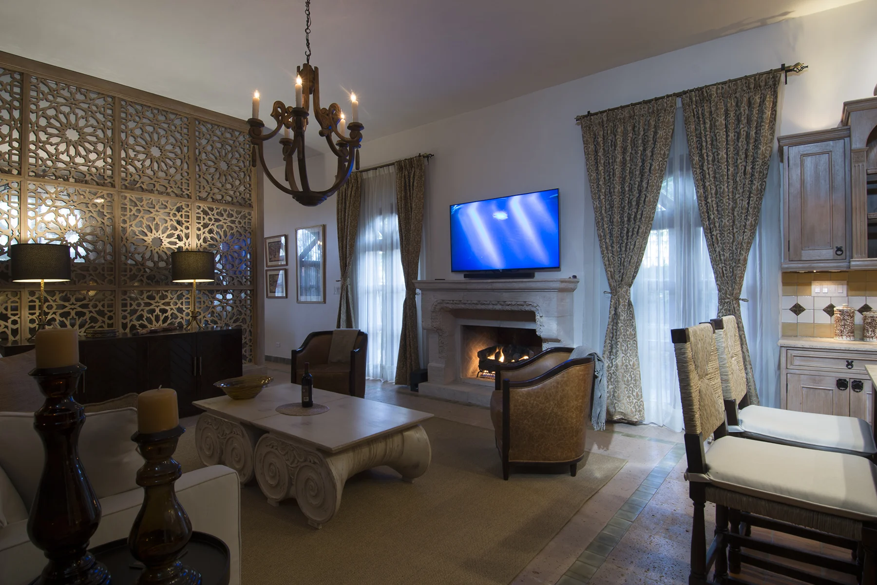 the country suite living room