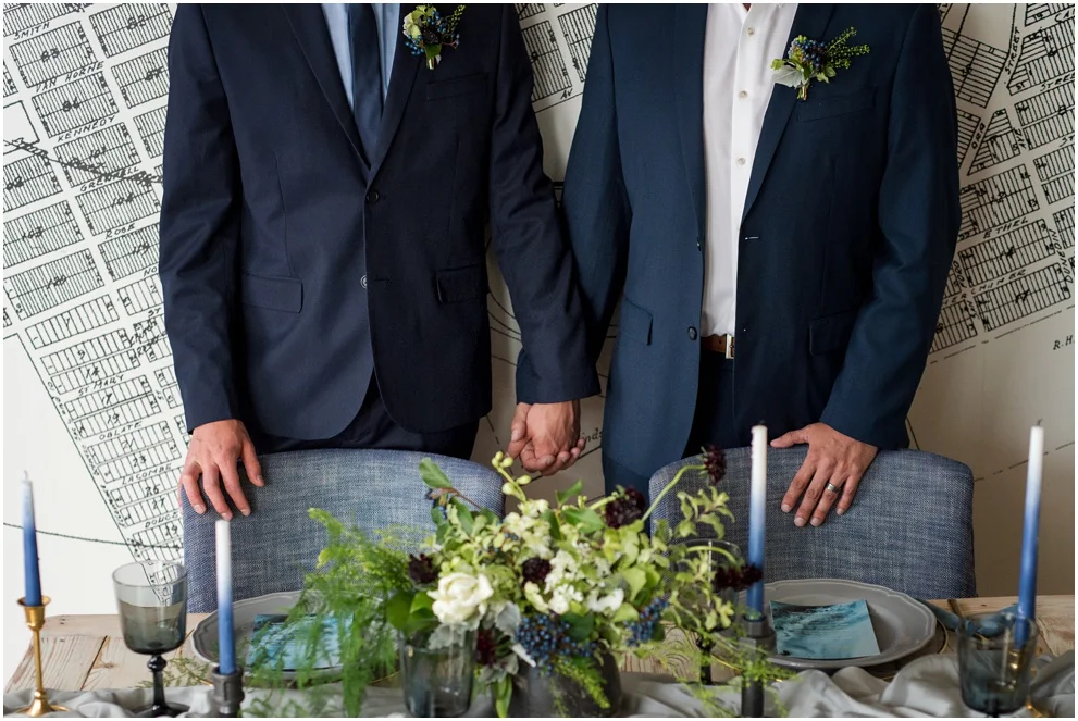 Same Sex Wedding Editorial Shoot