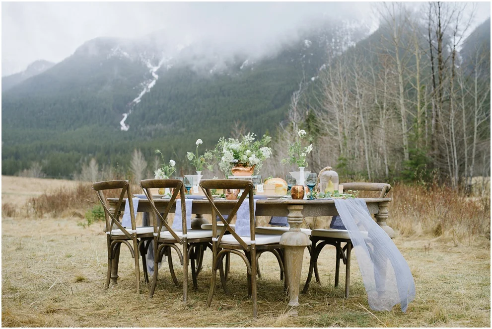 Rocky Mountain Wedding Editorial Shoot