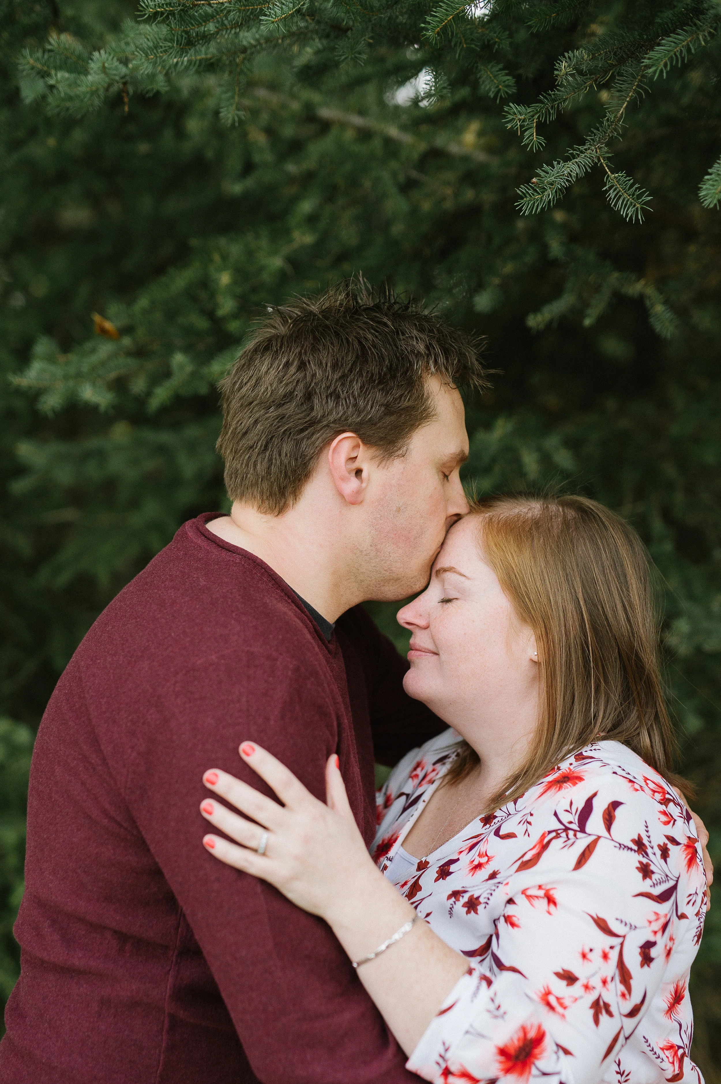Amanda + Marc's Fall Calgary Engagement