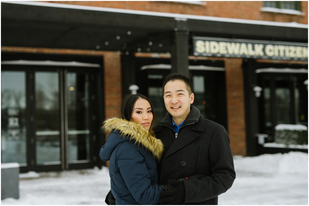 Susan + Brant's Winter Wedding Engagement