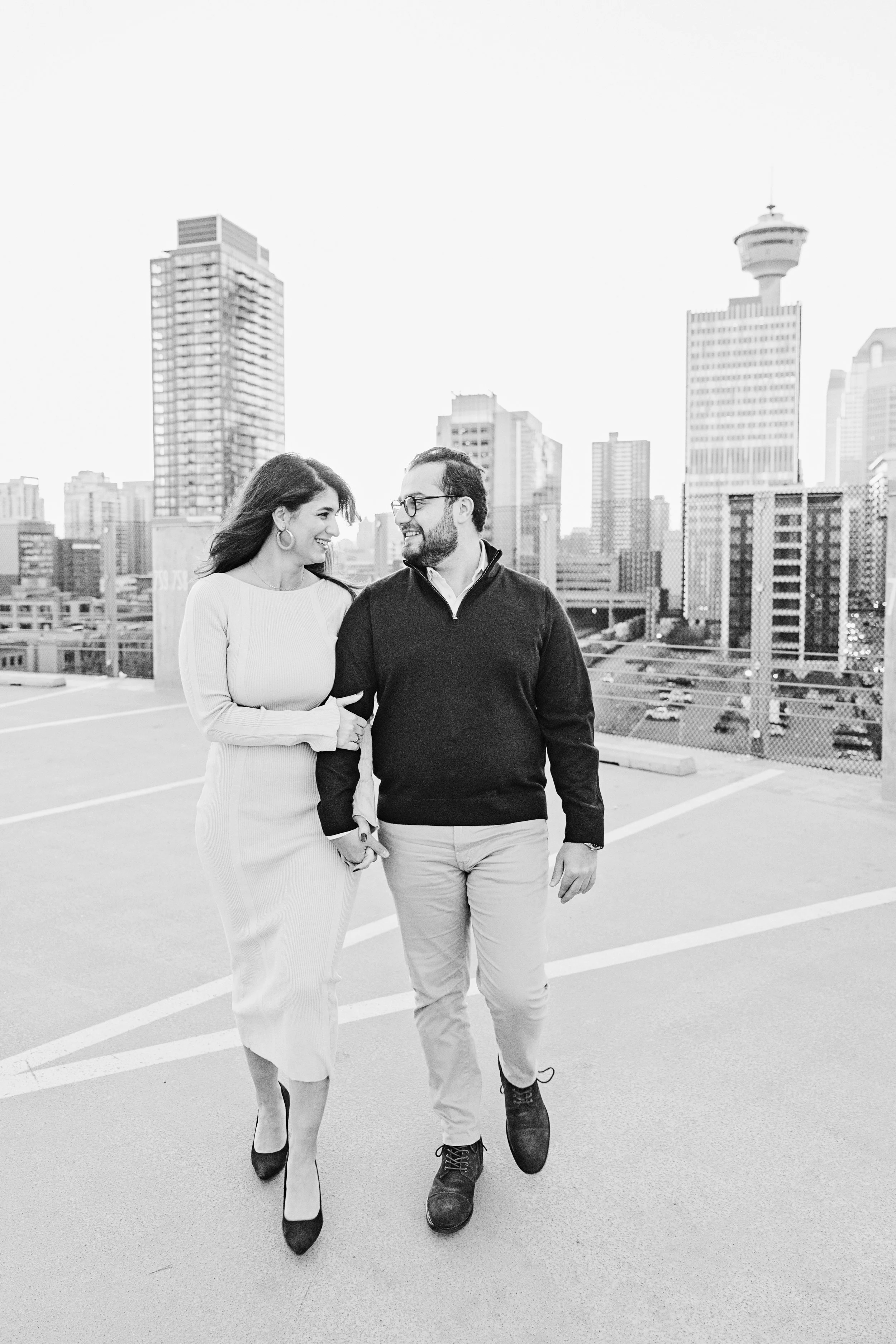 Calgary Wedding Photographer - Downtown Wedding Engagements