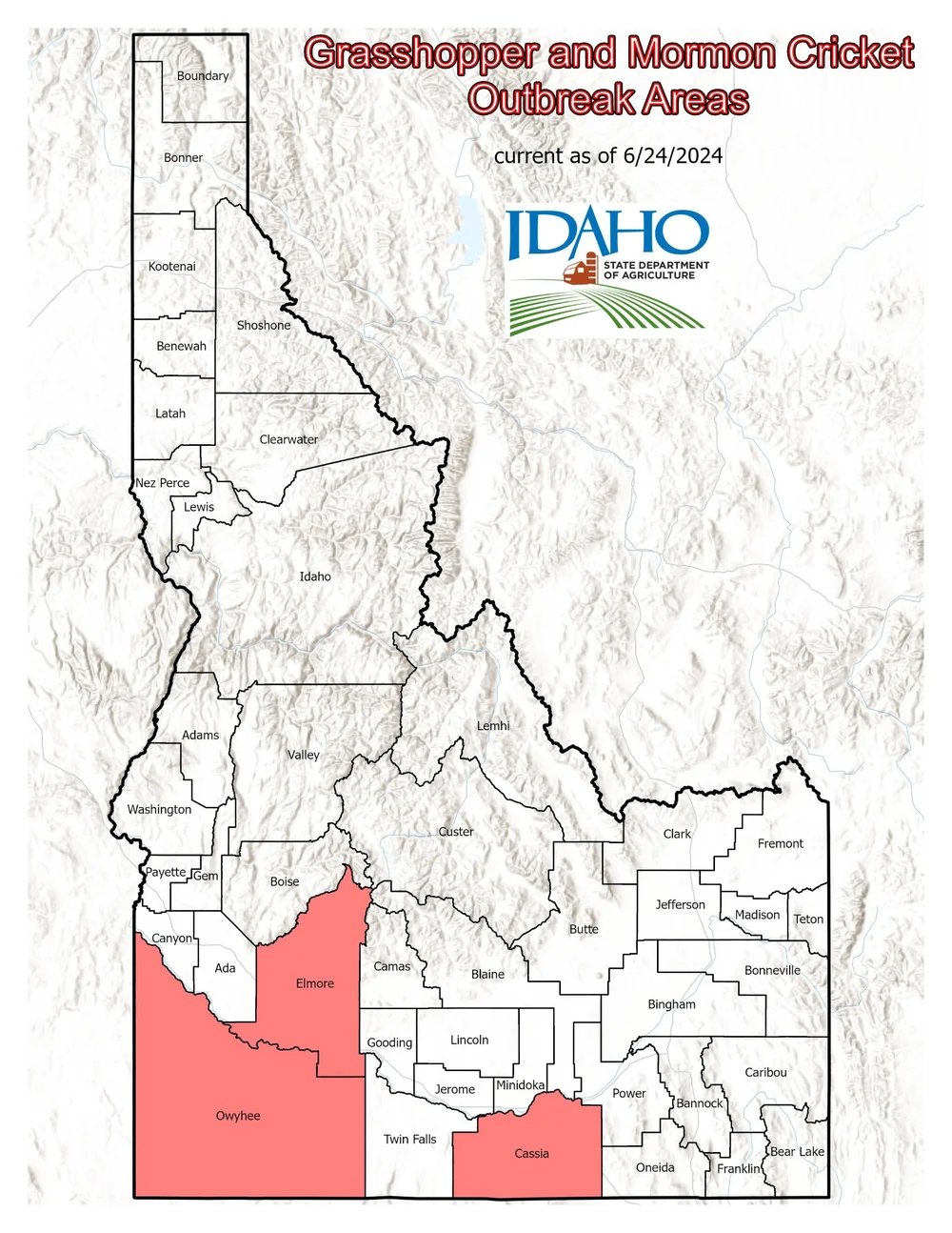 Grasshopper Mormon Cricket Control Program (Copy) Invasive Species of