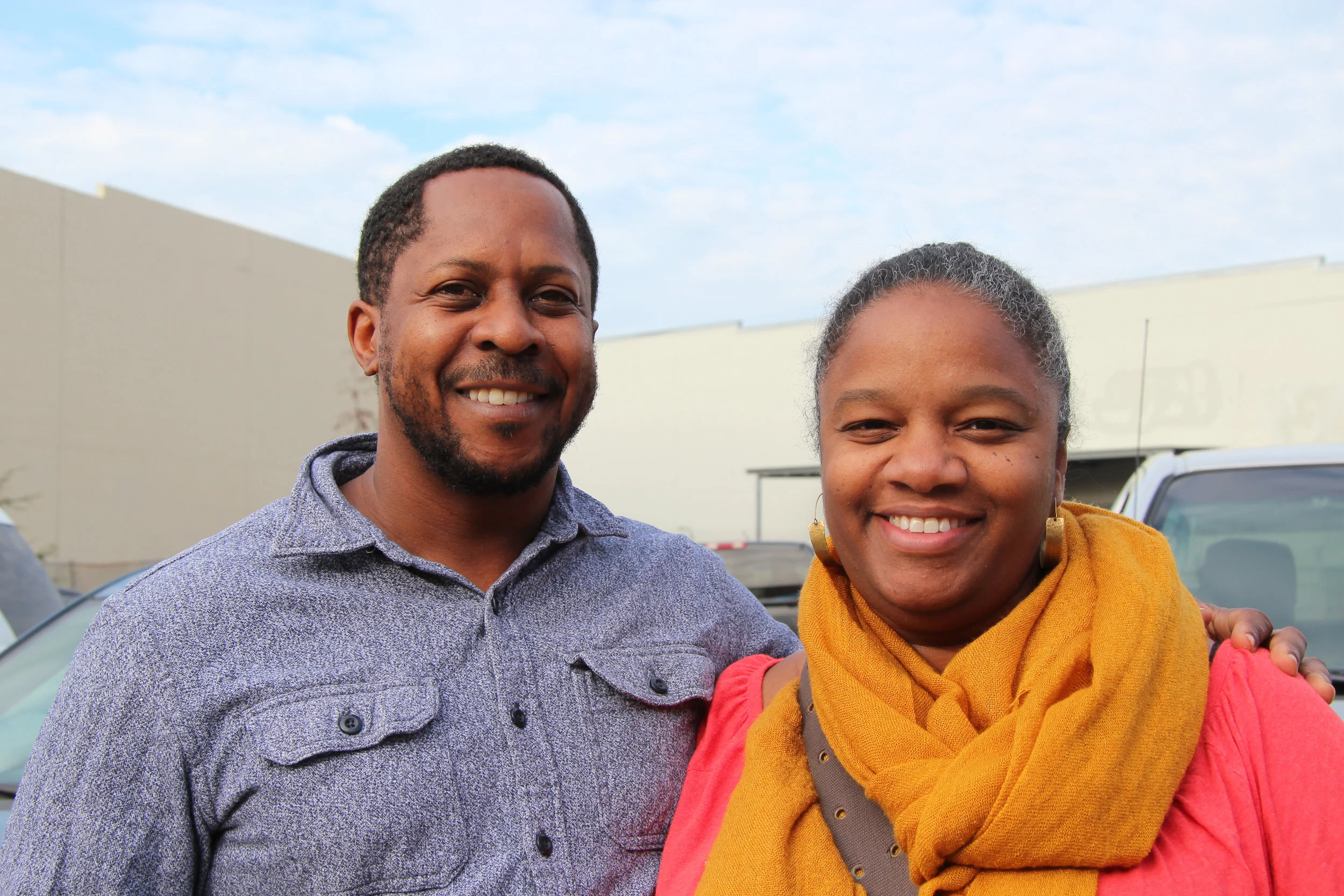 Erica Terry Derrick and her partner.