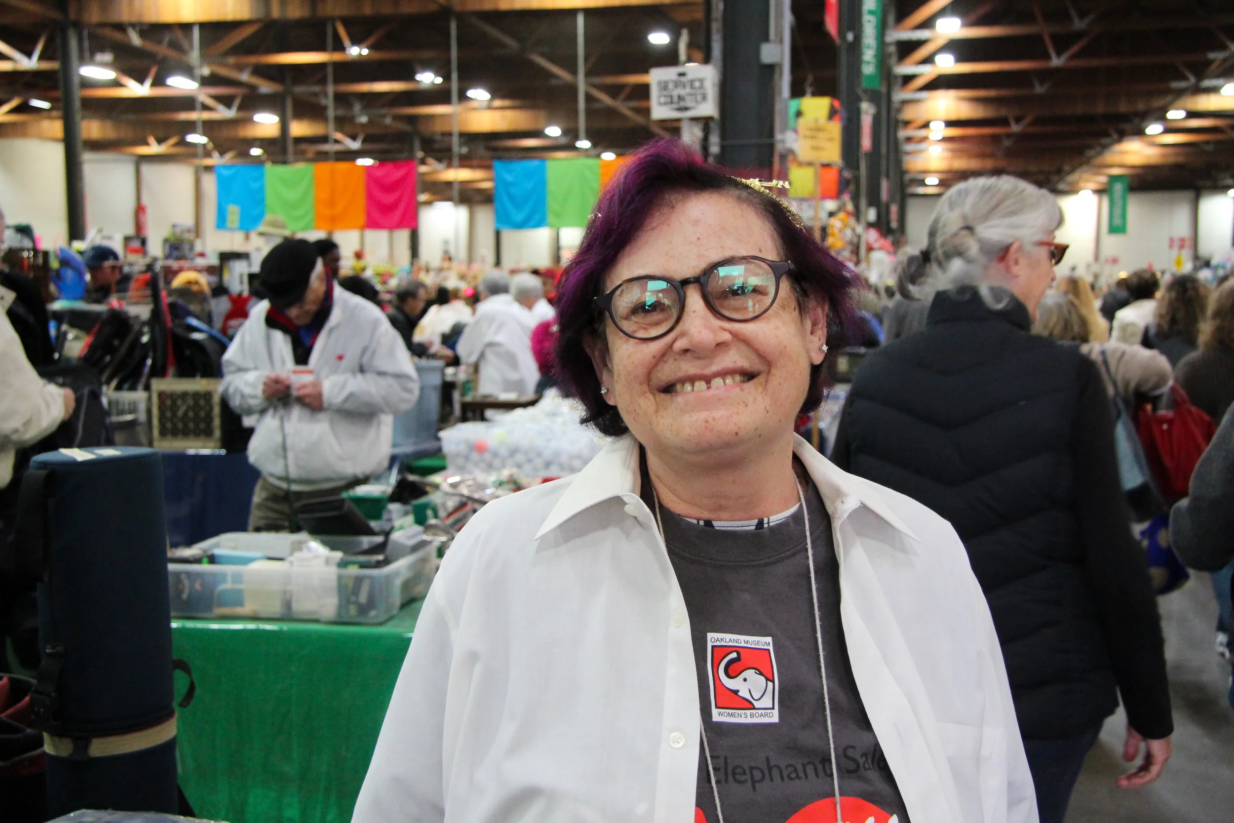 Joanne has been volunteering with the White Elephant Sale since 2015. She works in Bric-a-Brac.