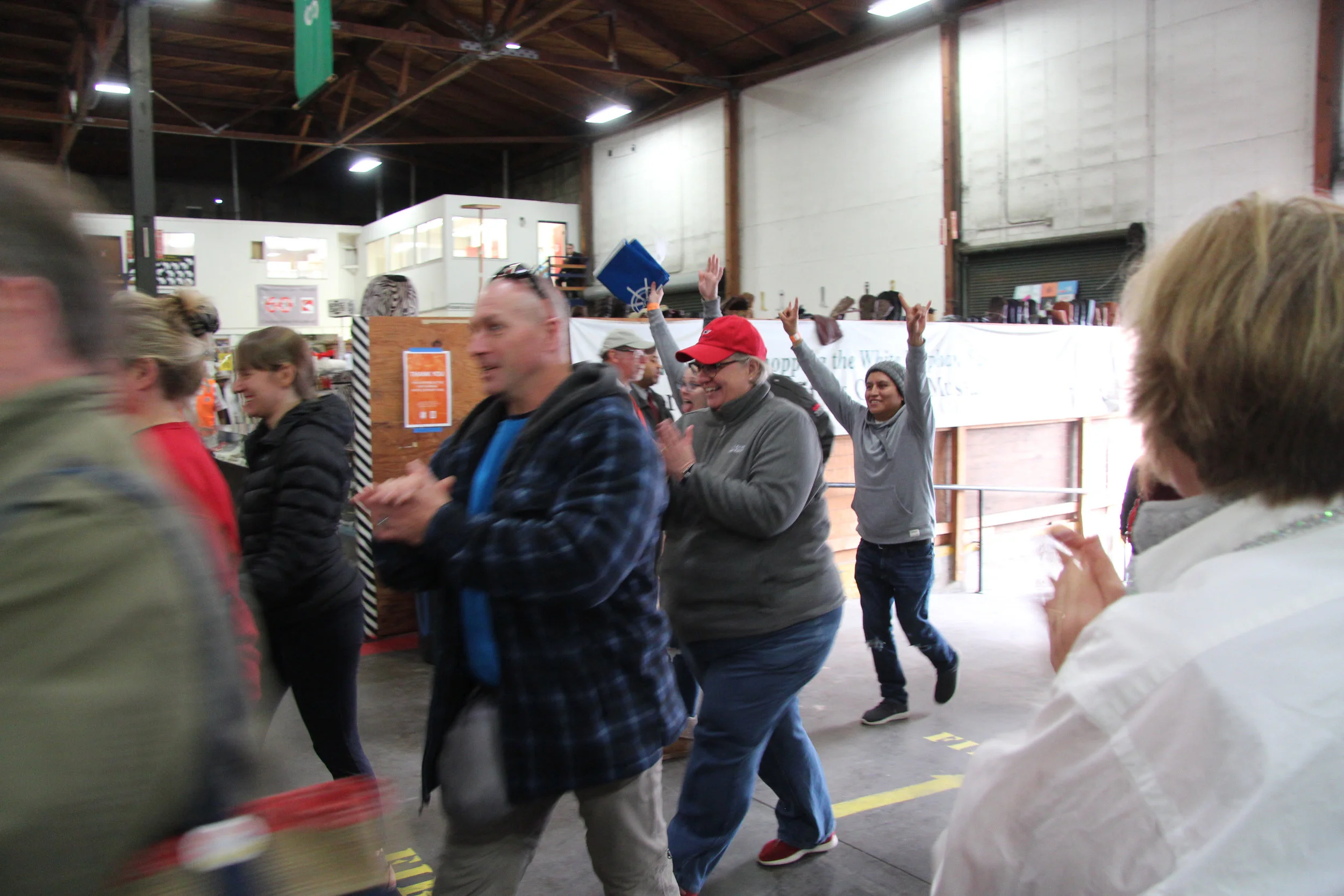 These people were in the first wave of entrants of the Preview Sale.