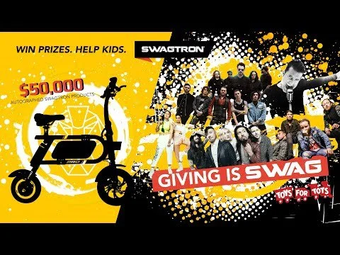 2019 GIVING IS SWAG: Swagtron + Toys For Tots