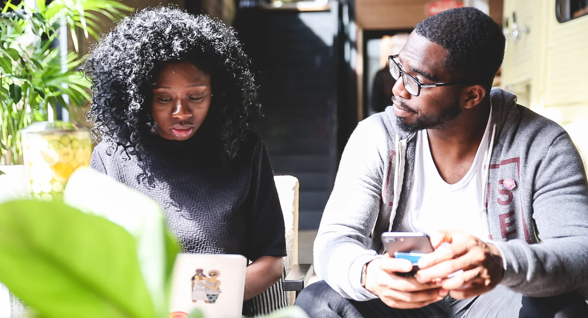 Tobi and Bola of Black Ballad