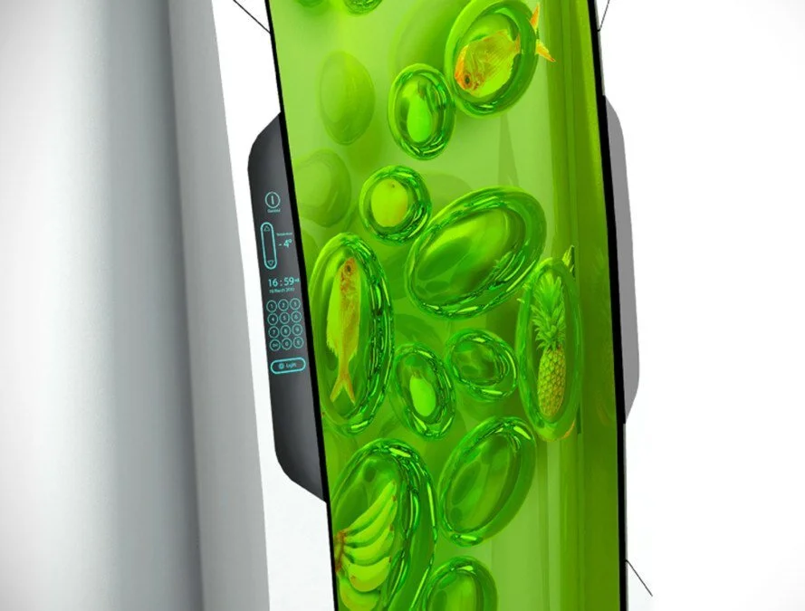 Electrolux Gel Biopolymer Refrigerator. Think about how many different things you could store in this?