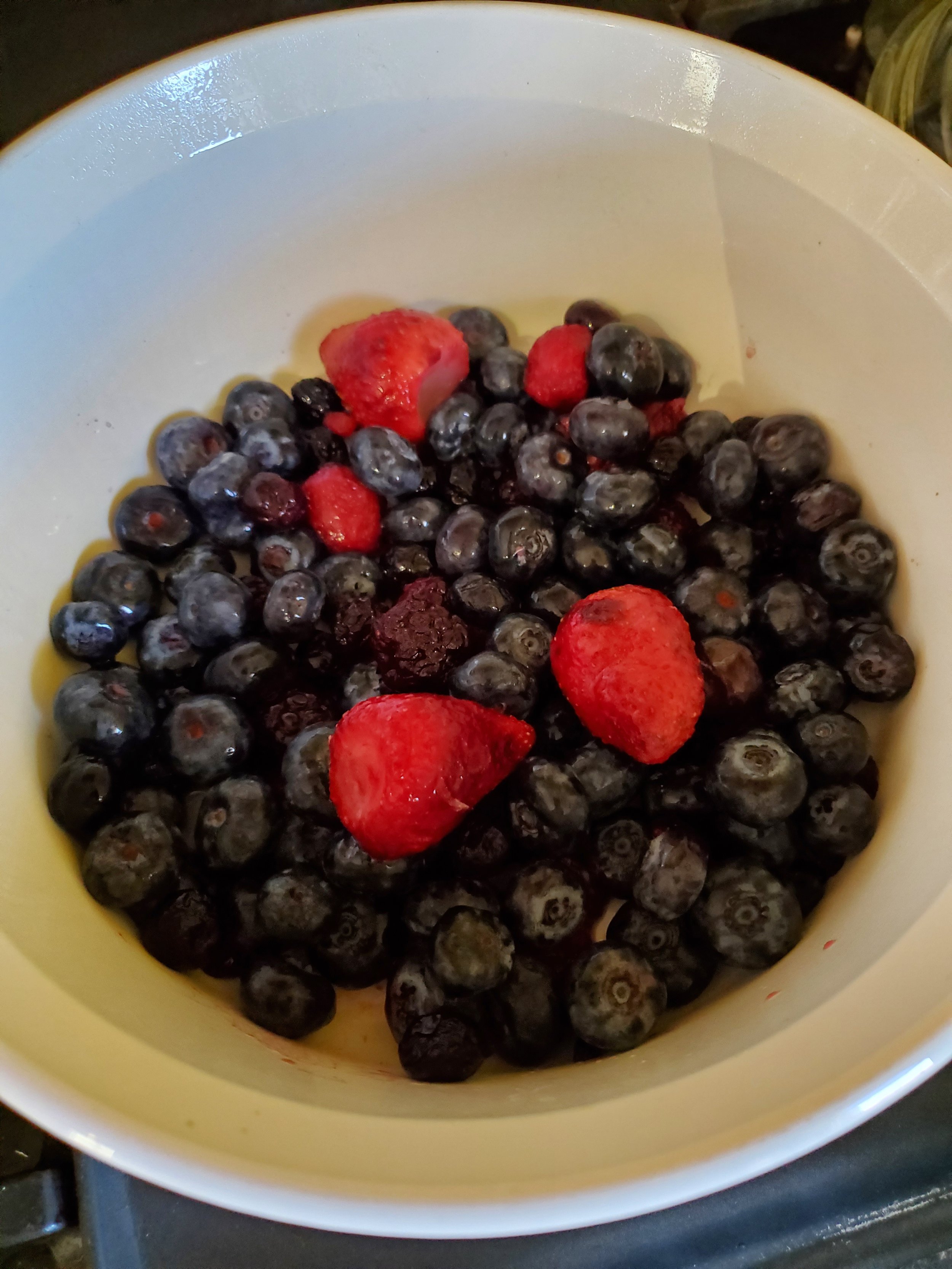 Delicious mixed berries