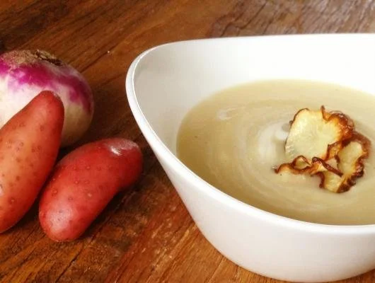  We know we tossed a red onion into the picture. It rolled its way into the shot 