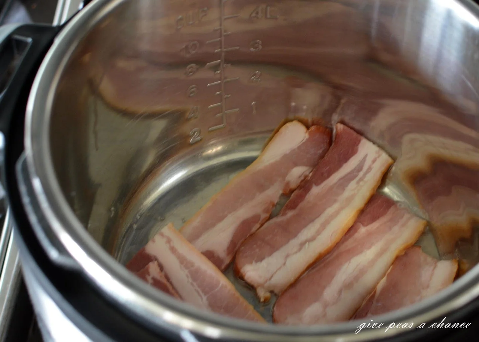  We might have forgotten to take many photos of this recipe unfortunately.  This one is from Give Peas a Chance.  