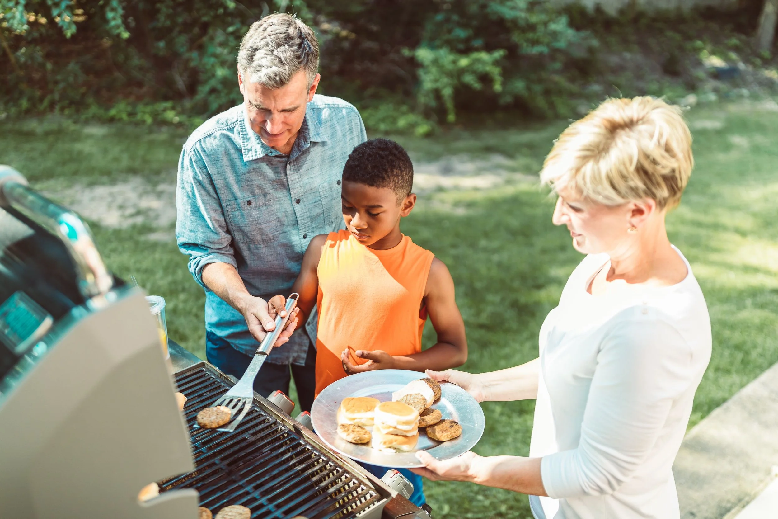 Cooking activities can add heat inside the home during summer weather.